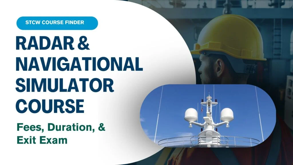 Radar and Navigation Simulator Course | STCW Course Finder